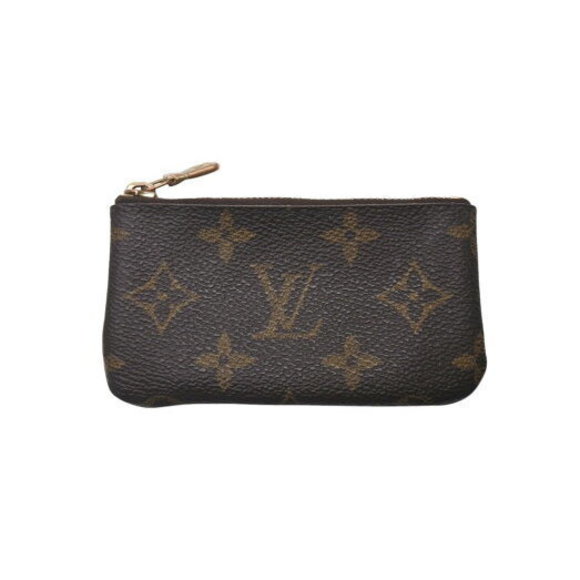 Louis Vuitton Brown Case Pochette Monogram Key - Picture 1 of 9